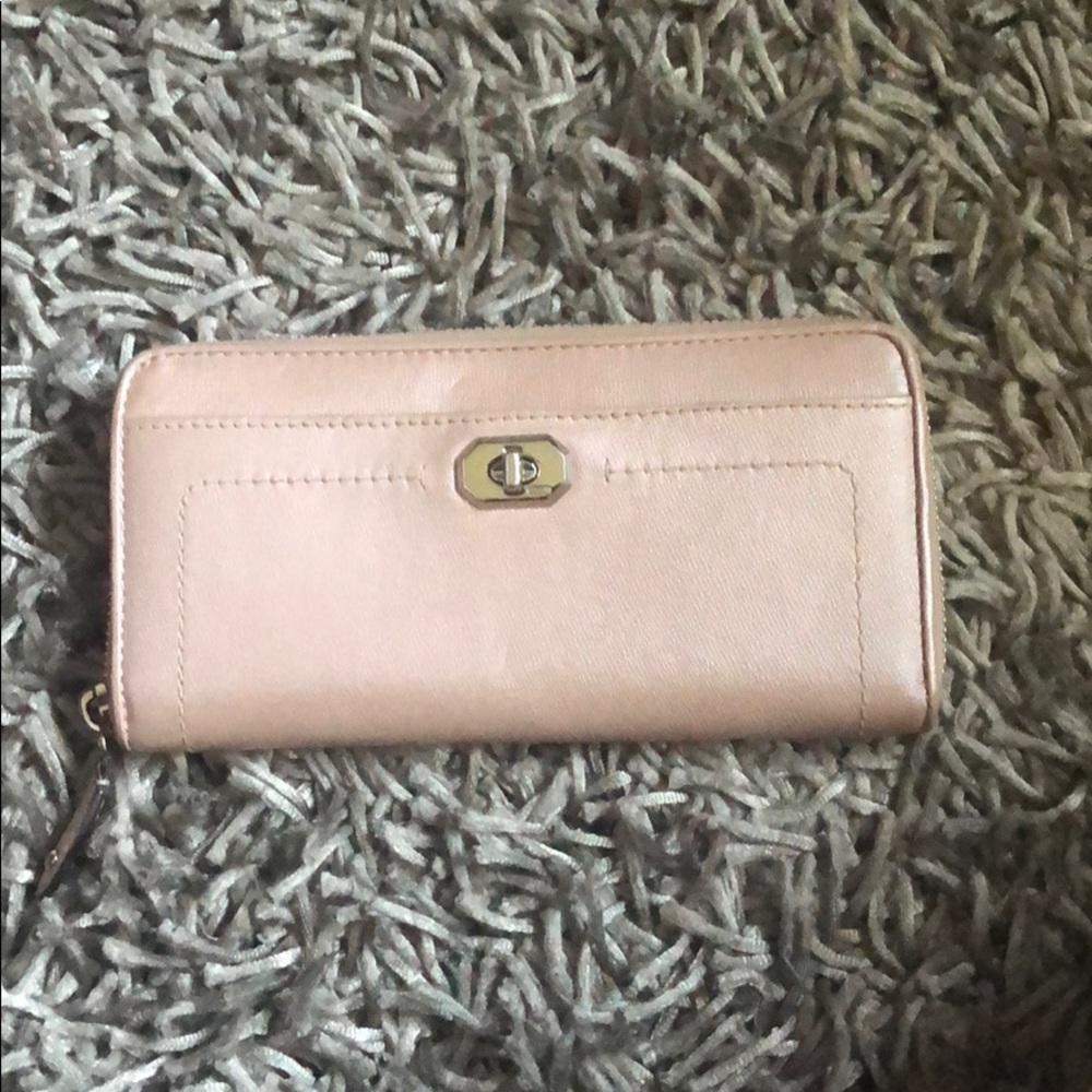 Iridescent Coach Wallet